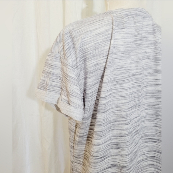 Westloop Women's Pull-over Rolled Sleeve Loungewear T-shirt Midi Dress size XL - Picture 3 of 7